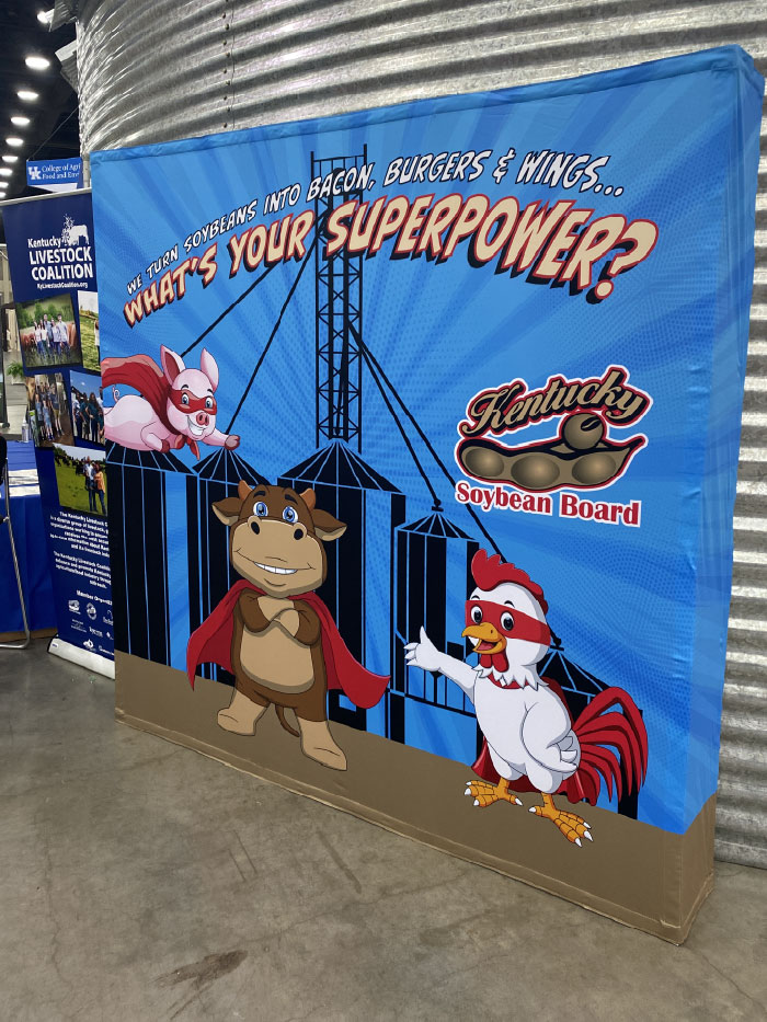 KY Soy Trade Show Dispaly